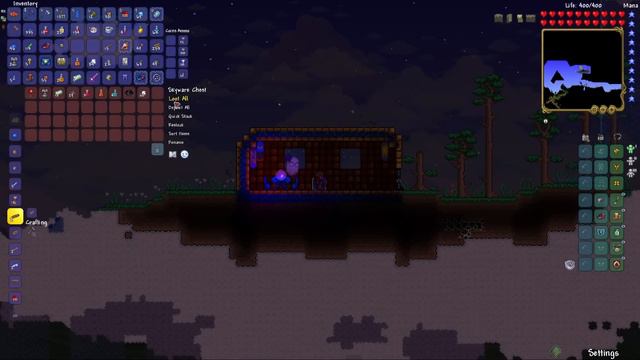 Terraria, But Damaging Enemies UPGRADE Abigail... смотреть онлайн