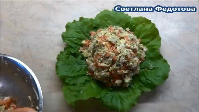 Салат МУРАВЕЙНИК с картофелем пай смотреть онлайн