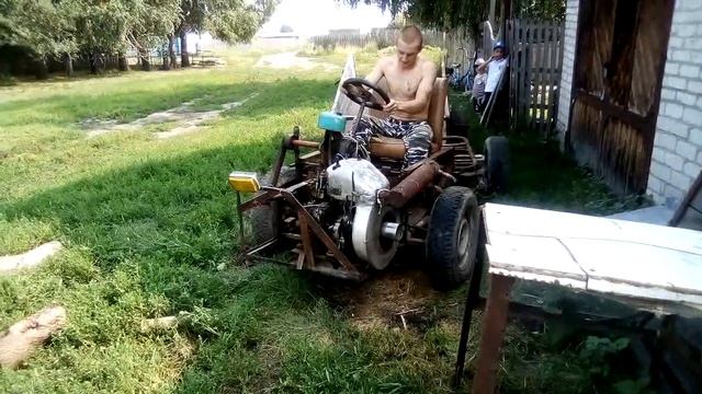 Минитрактор Зид из хлама смотреть онлайн