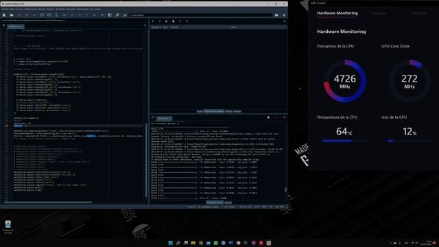 CNN training: CPU vs GPU (tensorflow DirectML) смотреть онлайн