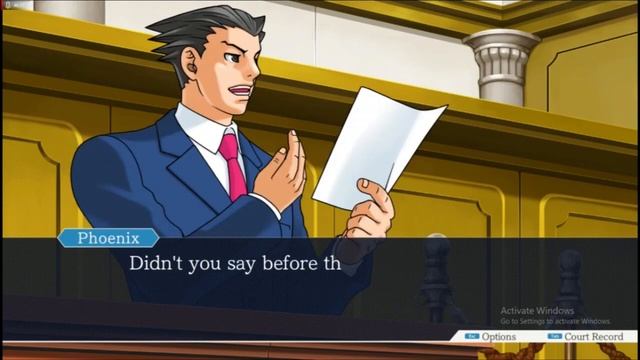 Phoenix Wright Ace Attorney Trilogy Samurai Trial 3 смотреть онлайн