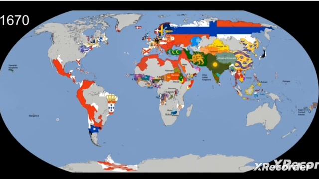 История карты мира 1022-3033