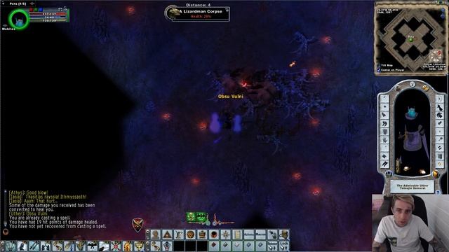 Ultima Online Atlantic Shard. (My Sampire at Haven Mines center area) смотреть онлайн