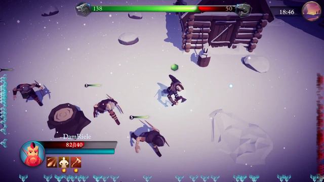 Та самая игра из рекламы? - Viking Life (первый взгляд) смотреть онлайн