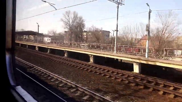 Казанское направление. ЭД4М 0451 Фирменный Экспресс "Наше Подмосковье". Маршрут : Москва - Рязань 1 смотреть онлайн