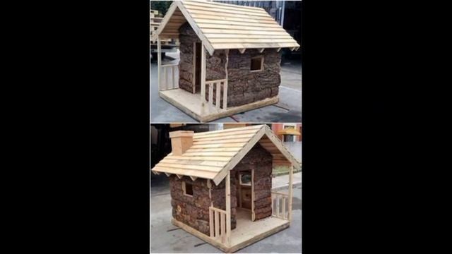 Детский игровой домик на даче! 50 супер идей! #домик для детей на даче смотреть онлайн