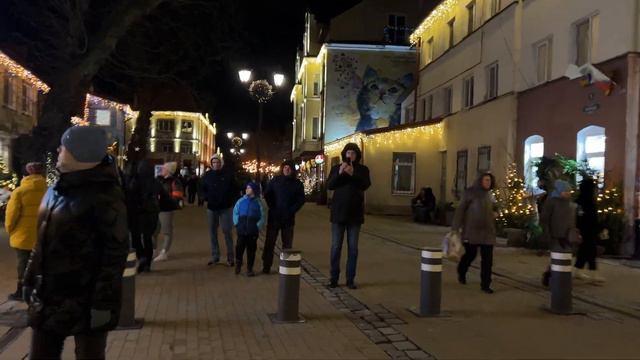 🎄 Прогулка по новогоднему Зеленоградску в 4К 🎄   #зеленоградск #walking #walkingtour #прогулка