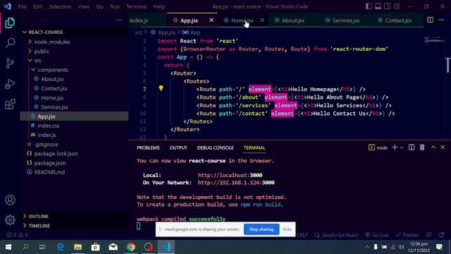 React Router Dom || Understanding the whole Syntax and work on single page application in Urdu смотреть онлайн