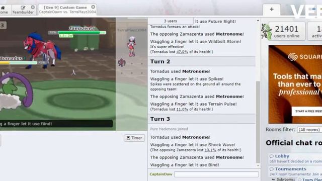 Legendary Pokemon Metronome Tournament - Top 64 - Zamazenta Vs Tornadus смотреть онлайн