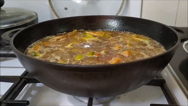 Как приготовить Плов простой пошаговый видео рецепт узбекского плова дома на газовой плите от узбек смотреть онлайн