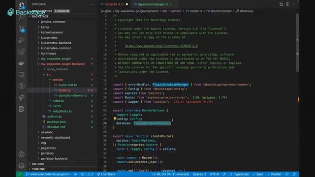 How to create backstage.io plugins in Backend - Backstage with OrkoHunter смотреть онлайн