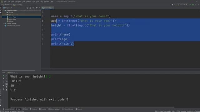 Python Basics Series - Lesson 2 смотреть онлайн