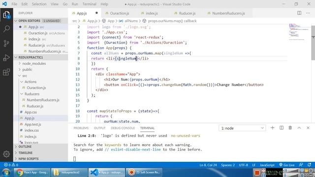 REACT REDUX IN HINDI PART3 смотреть онлайн