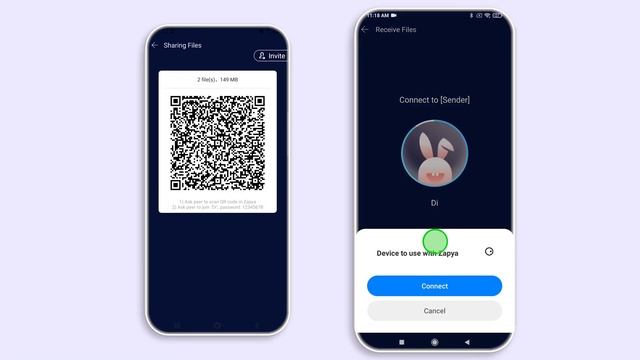 Как передавать файлы с помощью QR кода? смотреть онлайн