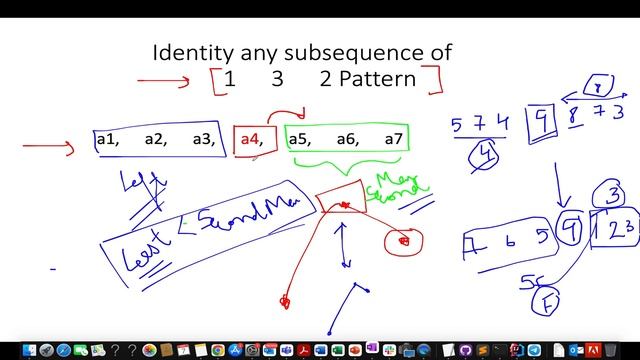 132 Pattern | Leetcode 456 | Montonic Stacks | Live coding session смотреть онлайн