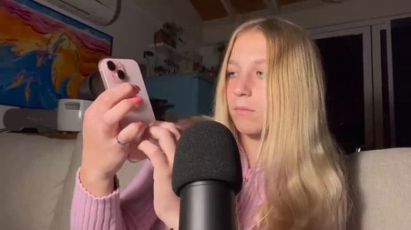 ASMR: Unboxing My Pink iPhone 15 ??