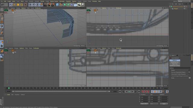Мой путь в CINEMA 4D №12. Полигональное моделирование, вот и все. смотреть онлайн