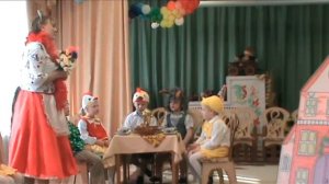 Инсценировка сказки "Кошкин дом"