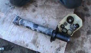 Переделка Заднего Масляного Амортизатора Машины в Пневматический