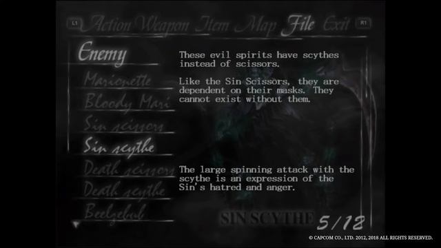 Creature Compendium - Sin Scythe (Devil May Cry) смотреть онлайн
