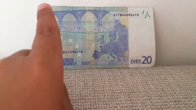 Обзор Купюры 20 Евро смотреть онлайн