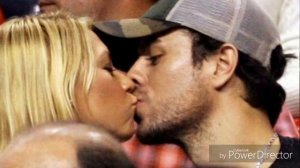 Enrique Iglesias and Anna Kournikova