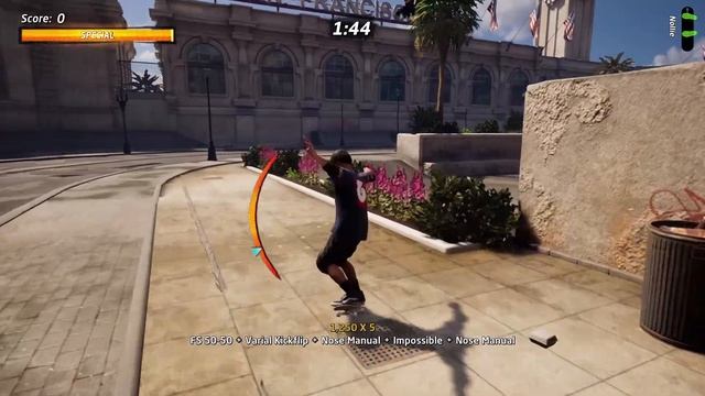 How to 5 0 Around the Fountain on Streets in Tony Hawk's Pro Skater 1 + 2 смотреть онлайн