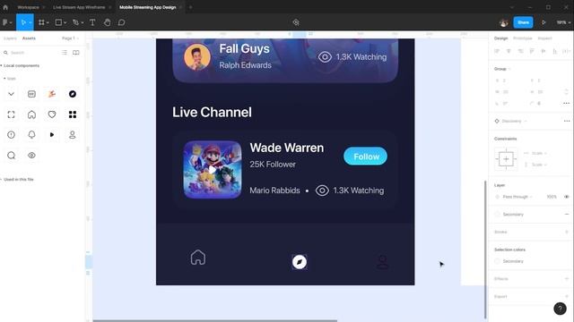 UI Design a Streaming App in Figma - UI Speed Design | Week - 18 смотреть онлайн