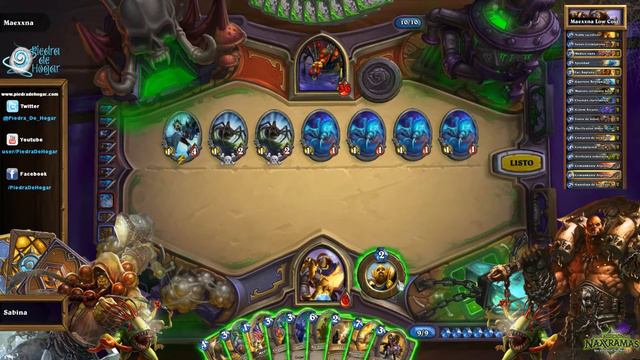 Hearthstone: La maldición de Naxxramas [Arrabal Arácnido] Maexxna HC | LOW COST - Heroico смотреть онлайн