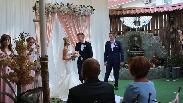 Выездная роспись в летнем Дворике (Золото/Пижон) смотреть онлайн