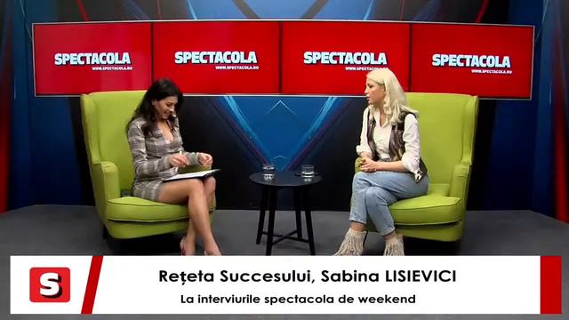 Rețeta succesului. Actrița Sabina Lisievici, la Interviurile Spectacola de weekend смотреть онлайн