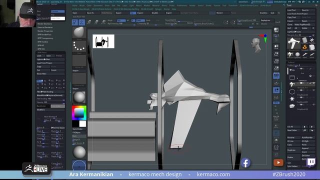 Kermaco: SciFi Spaceship Design with Ara Kermanikian - Season 3: Episode 2 смотреть онлайн