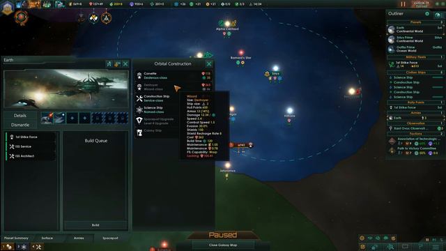 Ep 4: Cowardly Attacked - Stellaris Let's Play смотреть онлайн