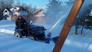 Роторный снегоуборщик Скаут SB-1160  для трактора Скаут, Файтер