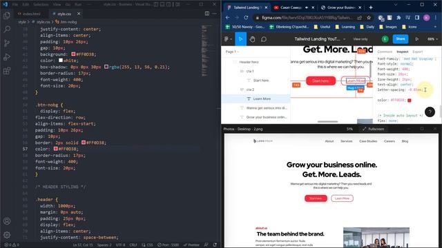 Business | Figmadagi maket orqali HTML & CSS da tayyorlangan website | HTML & CSS смотреть онлайн