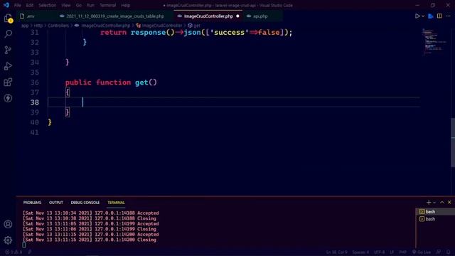 Laravel Image crud Api || Laravel Api смотреть онлайн