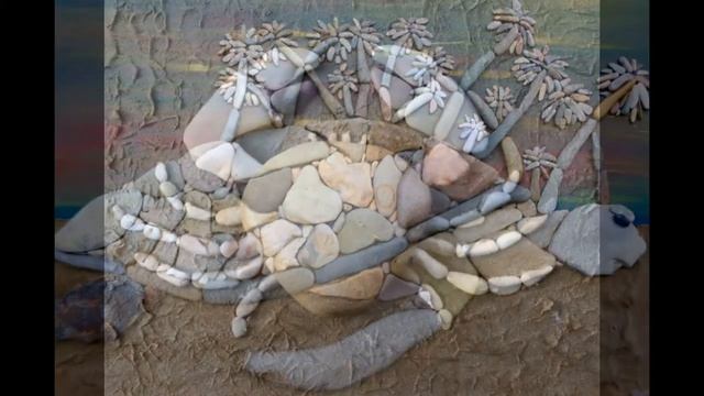 Картины из гальки смотреть онлайн