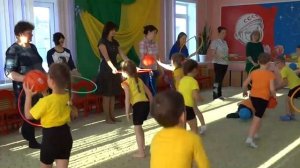 Игровое занятие совместно с родителями  «Игры с мячом»