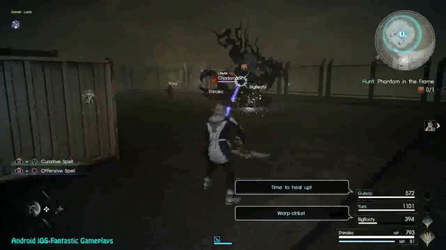 FINAL FANTASY XV Comrades Multiplayer Gameplay Walkthrough Part 4 Gladiolus Boss Fight PS4 PRO смотреть онлайн