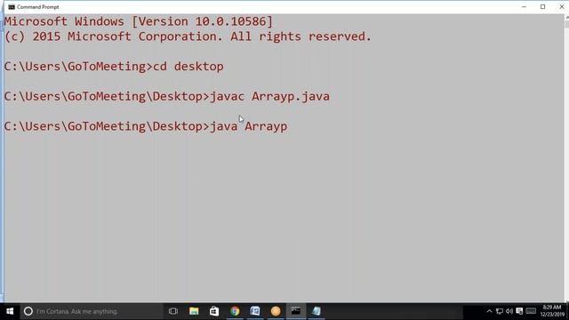 Java memory allocation and Assign values to array elements смотреть онлайн