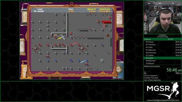 ClockWerx | Emulator | 68 Jumble | Easy | 37,200 Score смотреть онлайн
