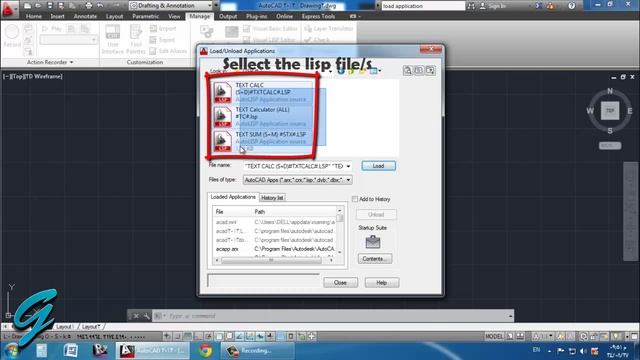 [How to] Add "LISP" files to autocad and how to use autocad lisp commands смотреть онлайн