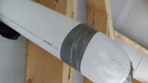 Монтаж вентиляции из ПВХ труб своими руками.