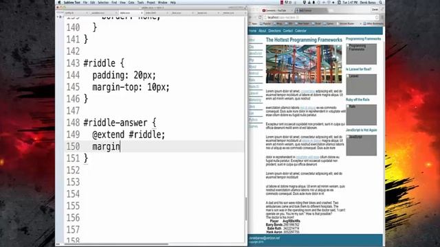 SASS Tutorial - Learn In One Video смотреть онлайн