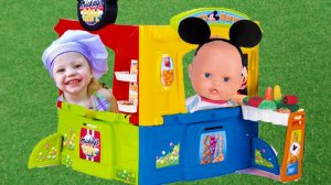 Беби Бон Кукла в кафе МИККИ МАУС - Игрушки для детей / Toys Baby doll for kids