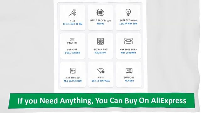 FIREBAT T8 PRO PLUS Mini PC Gamer Intel N100 N5095 CPU Windows 11 Mini PC Gaming DDR4 8GB