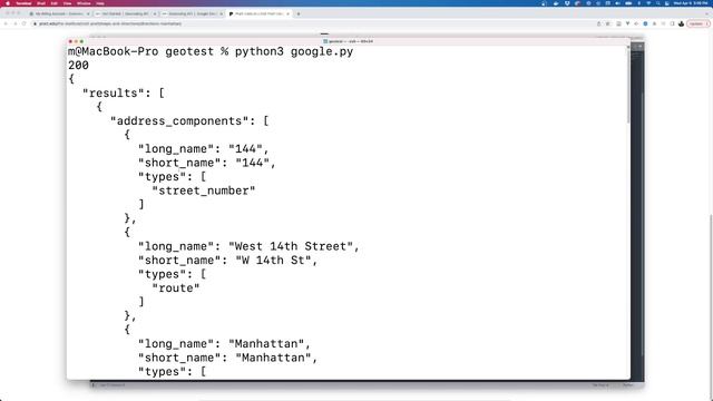 Video Demo: Geocoding Using Python and APIs смотреть онлайн