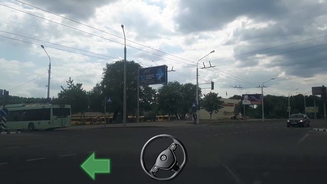 РАЗВОРОТЫ во время экзамена в ГАИ Семашко г. Минск смотреть онлайн