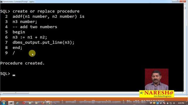 Oracle PL/SQL Tutorials | Procedure in Oracle | by Mr.Vaman Deshmukh смотреть онлайн