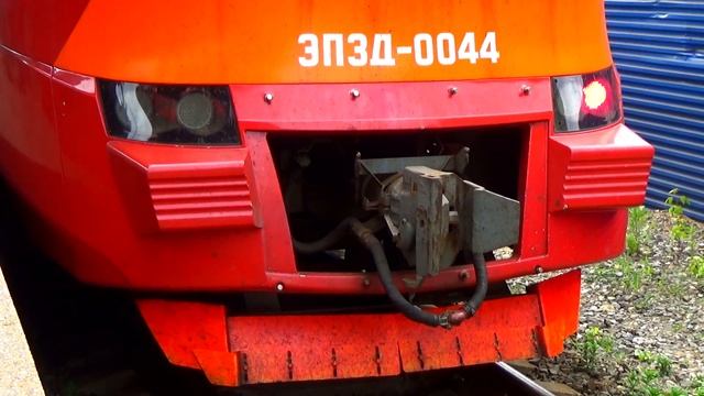 Электропоезд ЭП3Д-0044 на станции Нижний Новгород Московский вокзал